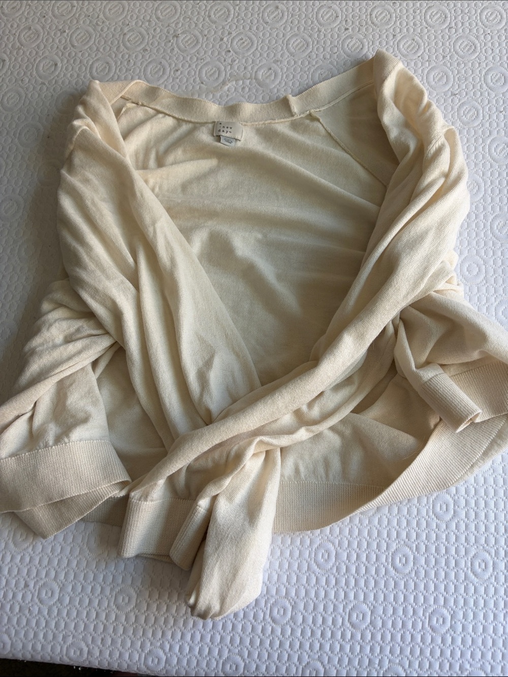 Target Cream Women's Cardigan Sweater